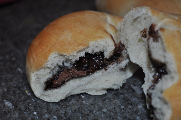 Cuisine Coccinelle | Jolis brioches fourrées au nutella