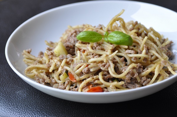 Cuisine Coccinelle | One pot pasta à la viande hachée