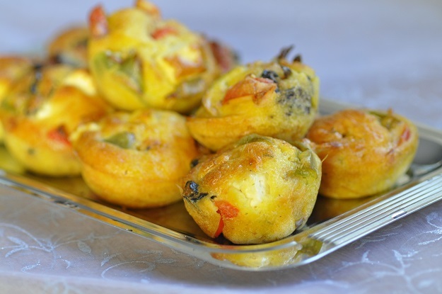 Cuisine Coccinelle | Petits cakes poivron olive