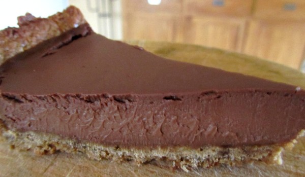 Cuisine Coccinelle | Tarte chocolat à la ganache très fondante