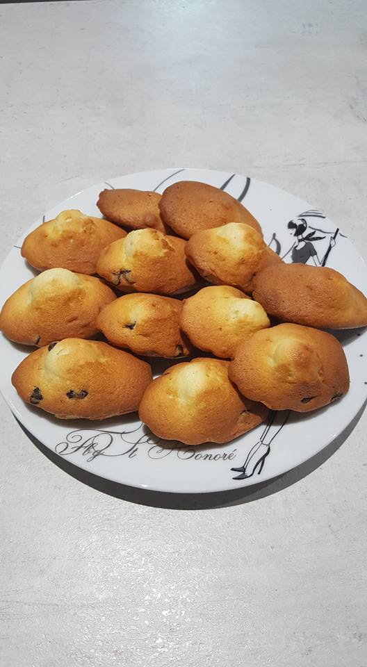 Cuisine Coccinelle | Madeleines pépites de chocolat