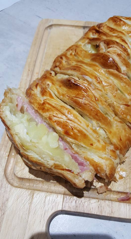 Cuisine Coccinelle | Petit feuilleté tressé