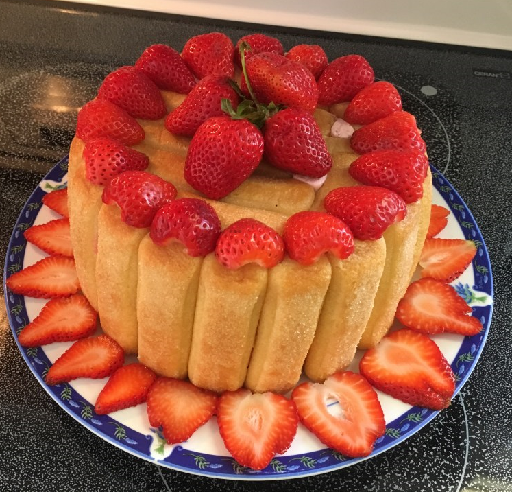 Cuisine Coccinelle | Charlotte aux fraises