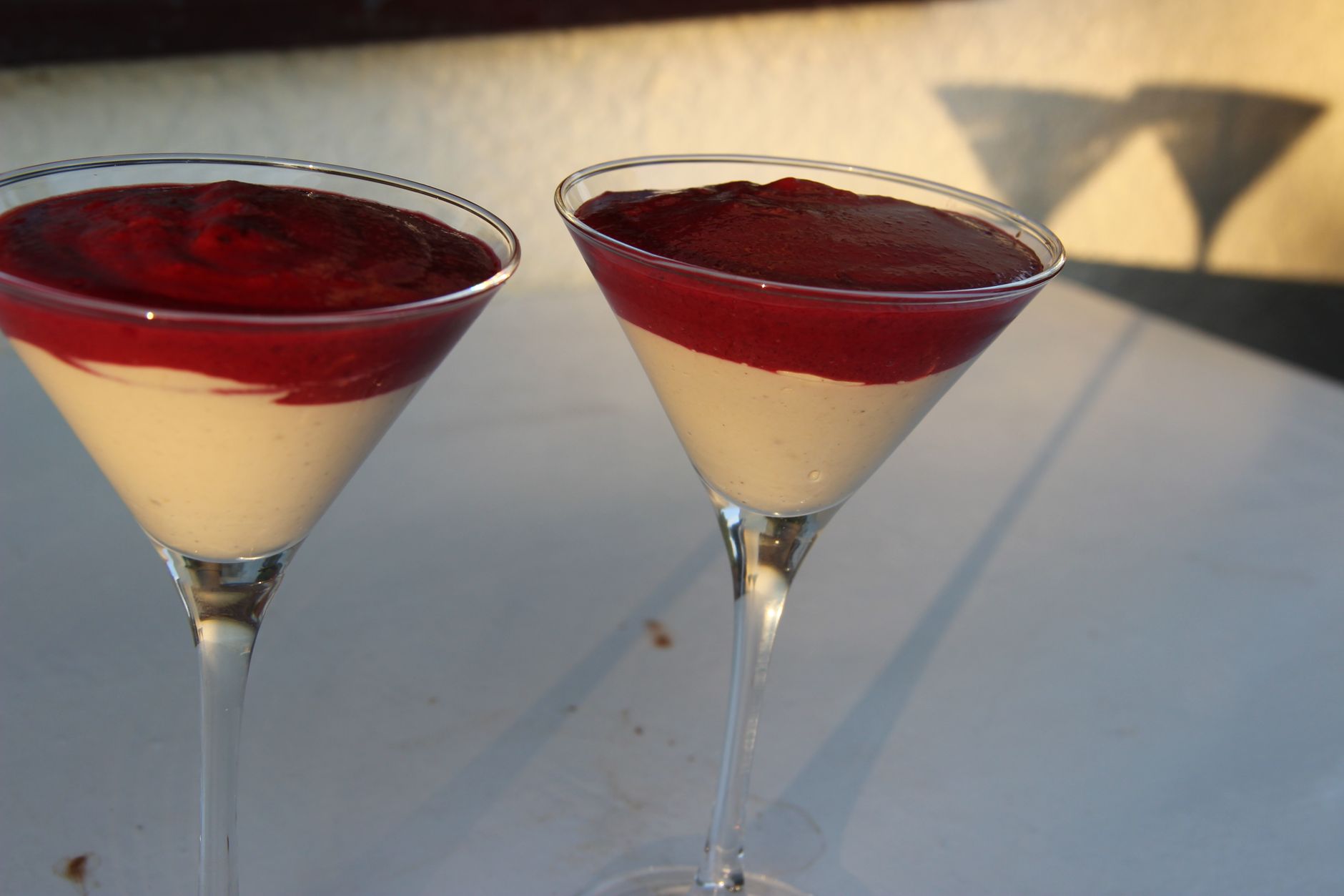 Panna Cotta Light aux Fruits Rouges