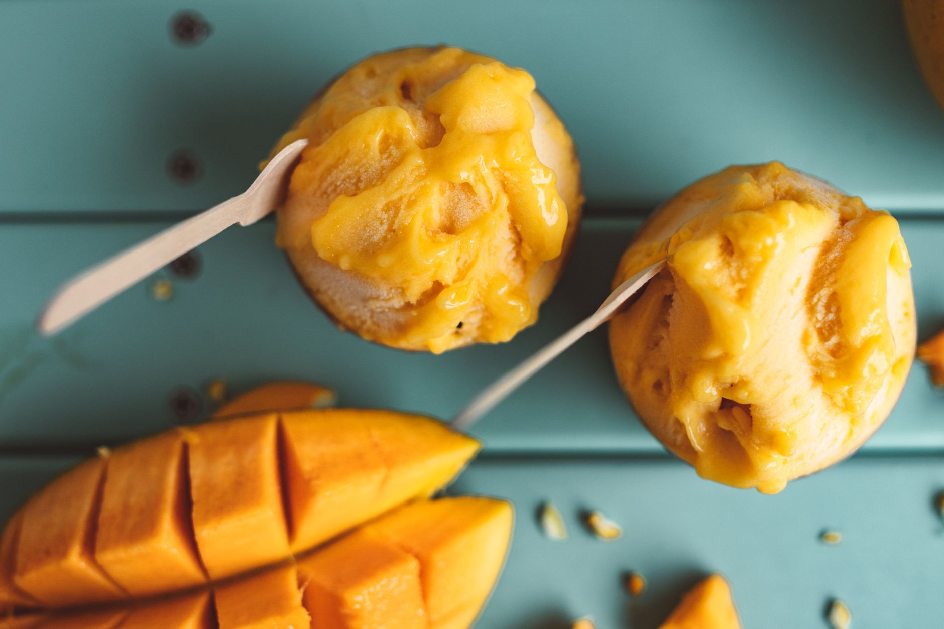 Sorbet mangue au Thermomix